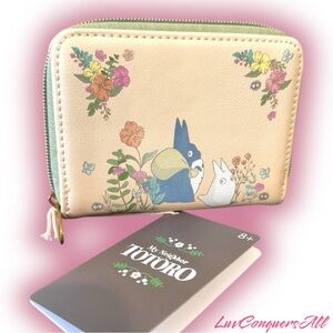Loungefly Studio Ghibli My Neighbor Totoro Chu and Chibi Mini Zipper Wallet